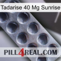 Tadarise 40 Mg Sunrise 30